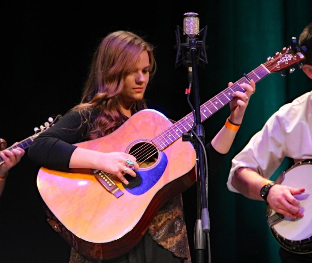 Rosemary performing with "Handpicked" at the Effingham Performance Center in Effingham Illinois, October 2019. Photo by Chris Talley.