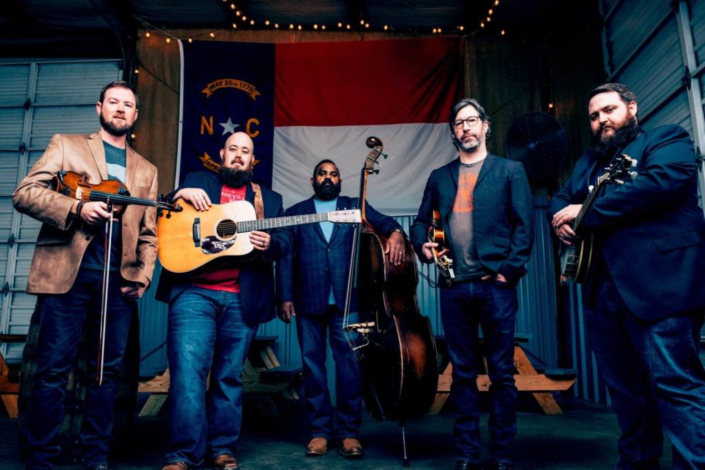 Unspoken Tradition - left to right: Tim Gardner, Audie McGinnis, Sav Sankaran, Ty Gilpin, Zane McGinnis. Photo by Sandlin Gaither.